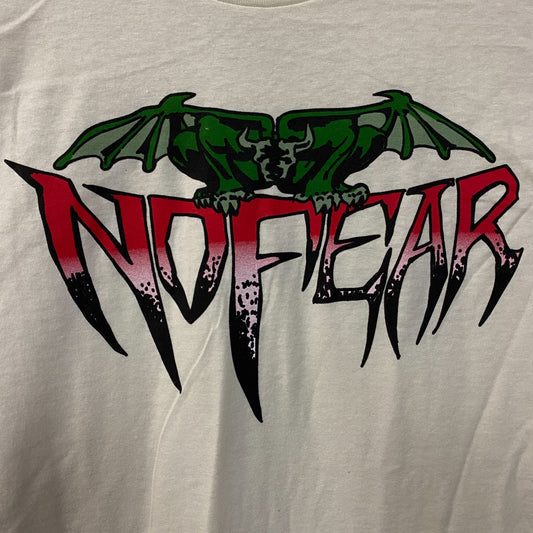 No Fear Vintage Style Gargoyle Graphic Tee Large