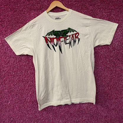 No Fear Vintage Style Gargoyle Graphic Tee Large