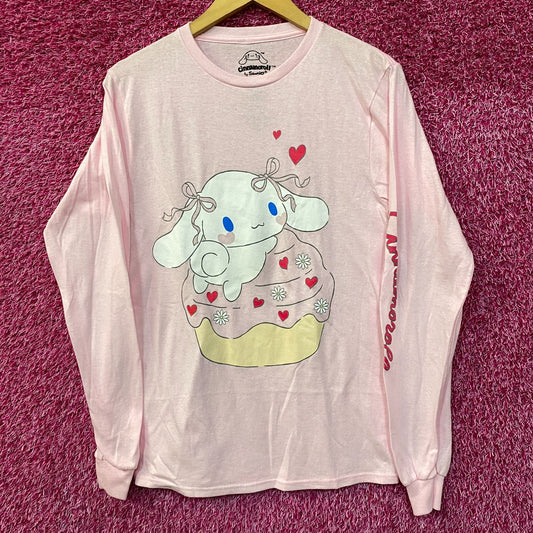 Sanrio Cinnamoroll Cupcake Long Sleeve T-Shirt Small