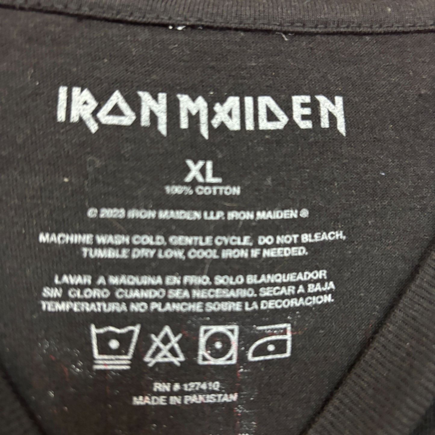 Iron Maiden The Number of the Beast 666 Heavy Metal Tee XL