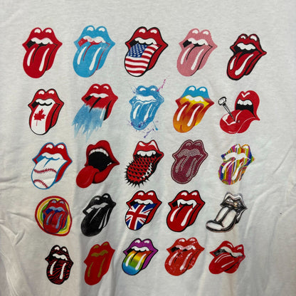 The Rolling Stones All the World Tour Hot Lips Rock Tee 1X