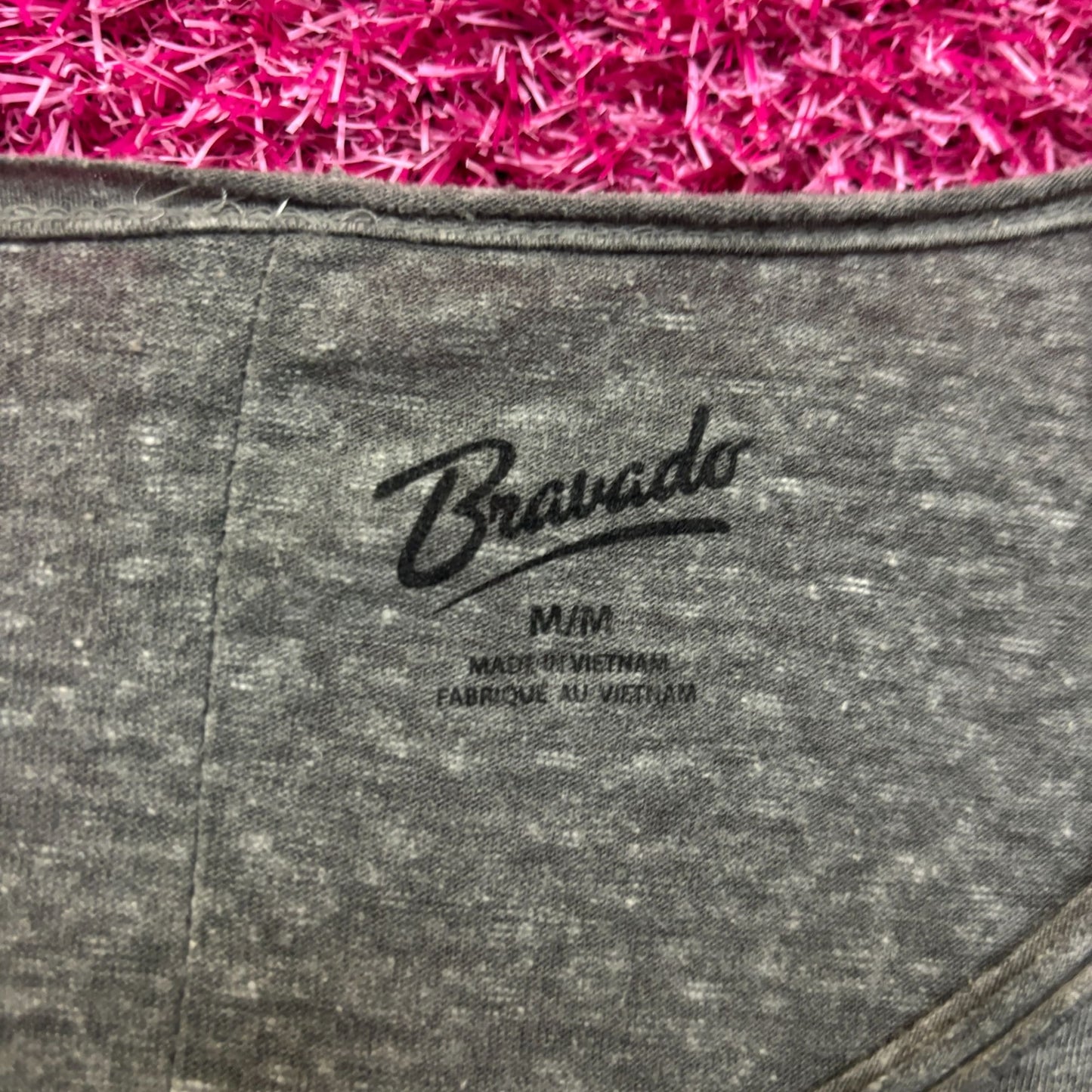 The Rolling Stones Hot Lips Rock Long Sleeve Scoopneck Top M