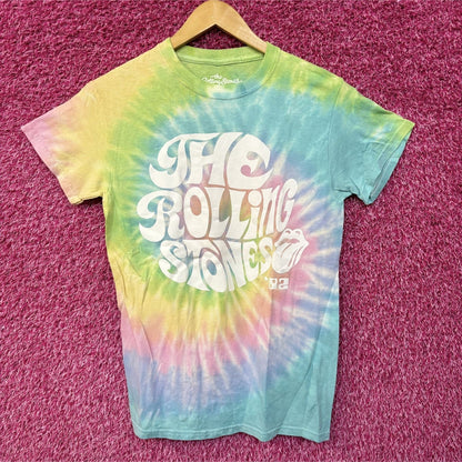 The Rolling Stones 1982 Pastel tiedye size small