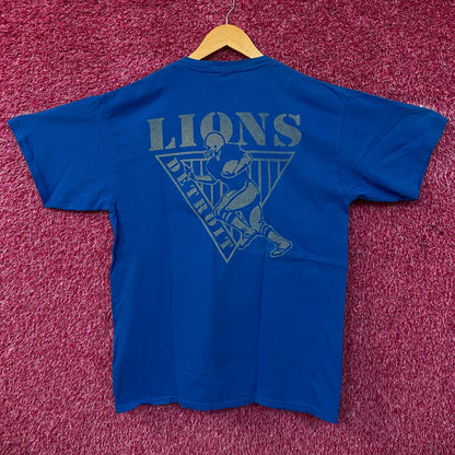 Detroit Lions Monochrome Running Back Tshirt size Medium