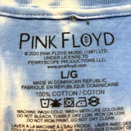 Pink Floyd Dark Side of the Moon 1973 US Tour Rock Tie Dye L