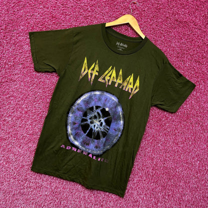 Def Leppard Adrenalize Album Cover Art Heavy Metal Tee L