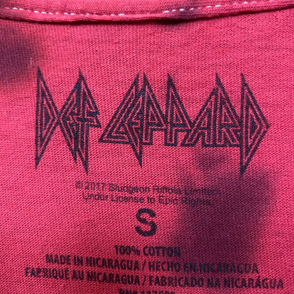 Def Leppard US 1983 Tour Tie Dye Long Sleeve Tshirt size Small
