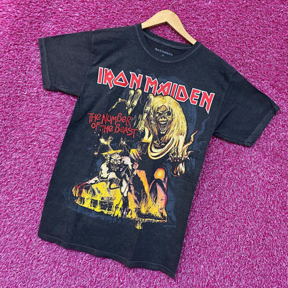 Iron Maiden The Number Of The Beast Rock Tshirt size Small