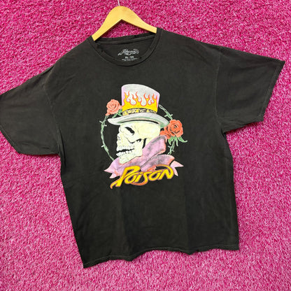 Poison Flesh Blood & Videotape Video Album Cover Rock Tee XL