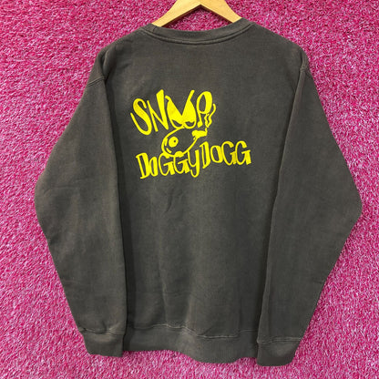 Death Row Records Snoop Doggy Dogg Gin & Juice Crewneck Sweatshirt Medium