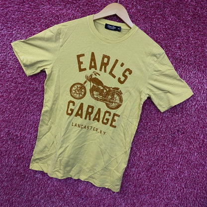 Junk Food Clothing Earl's Garage Women's Retro Style T-Shirt XS