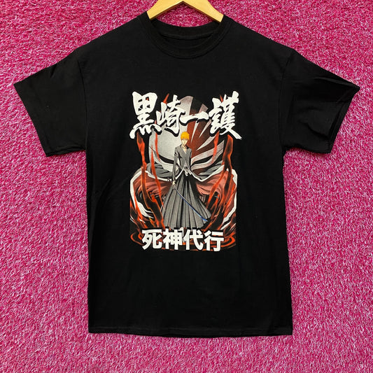 Bleach Ichigo Kurosaki Shinigami Daikou- Substitute Soul Reaper Anime T-Shirt Small