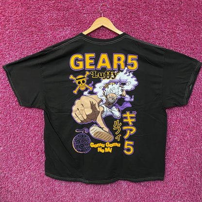 Monkey D Luffy Gear 5 Gomu Gomu No Mi One Piece Anime Tee 2XL