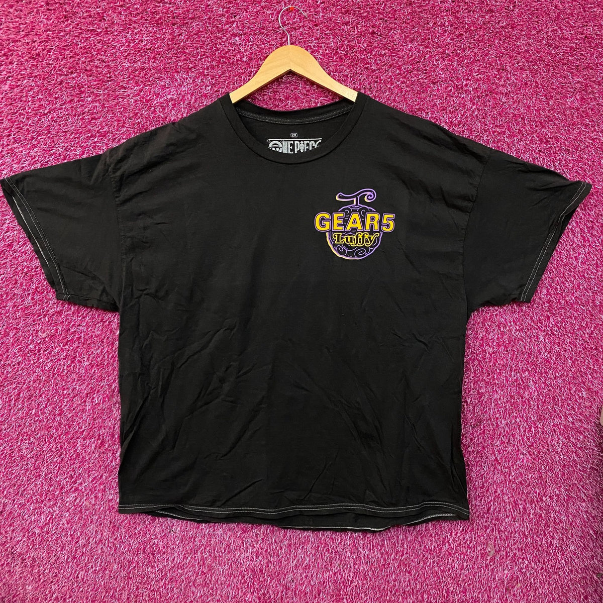 Monkey D Luffy Gear 5 Gomu Gomu No Mi One Piece Anime Tee 2XL