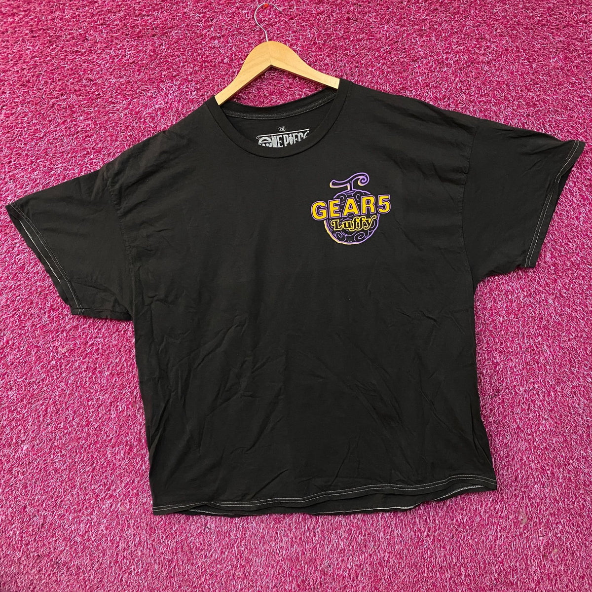 Monkey D Luffy Gear 5 Gomu Gomu No Mi One Piece Anime Tee 2XL