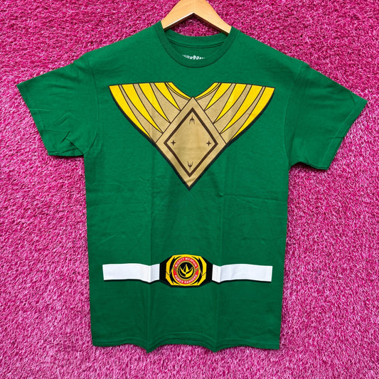 Power Rangers Green Dragon Power Ranger Armor Costume Tee M