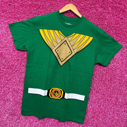 Power Rangers Green Dragon Power Ranger Armor Costume Tee M