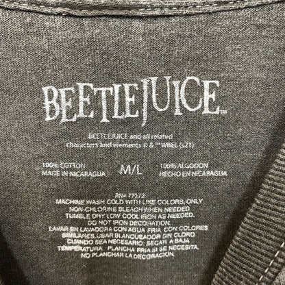 Beetlejuice Collage Illustration Graphic Design T-Shirt Medium