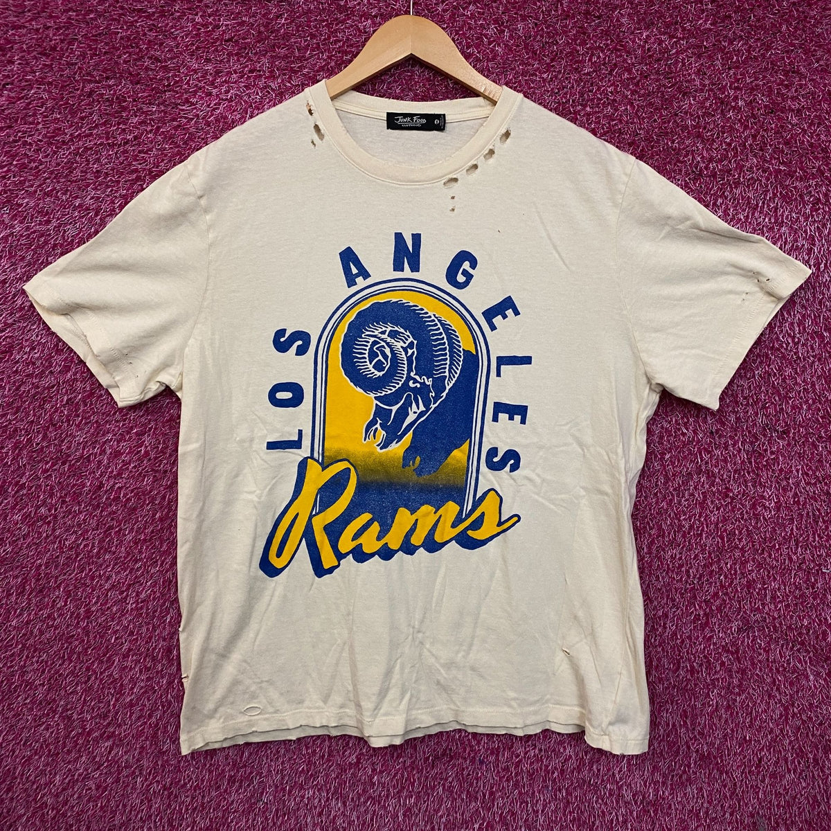 Los Angeles Rams Back Lit Silhouette Women's 2XL