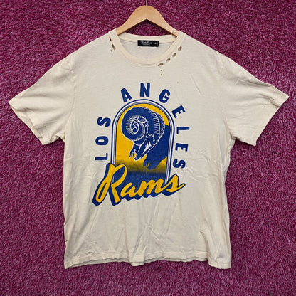 Los Angeles Rams Back Lit Silhouette Women's 2XL