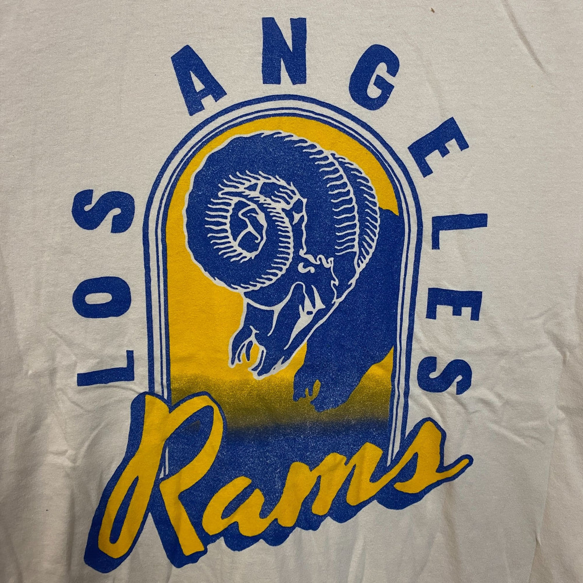 Los Angeles Rams Back Lit Silhouette Women's 2XL