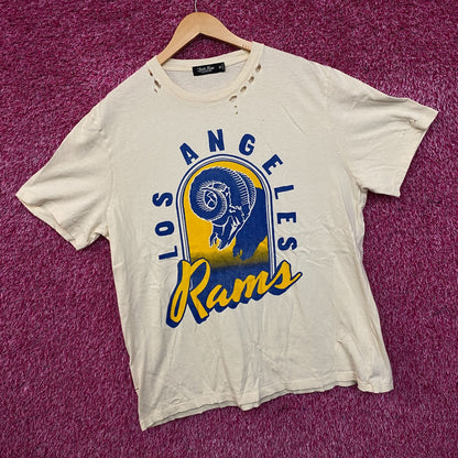 Los Angeles Rams Back Lit Silhouette Women's 2XL