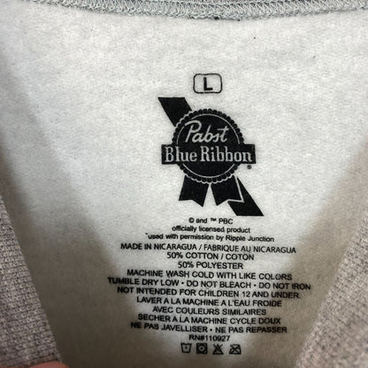 Pabst Blue Ribbon Milwauke Crewneck Sweatshirt Large
