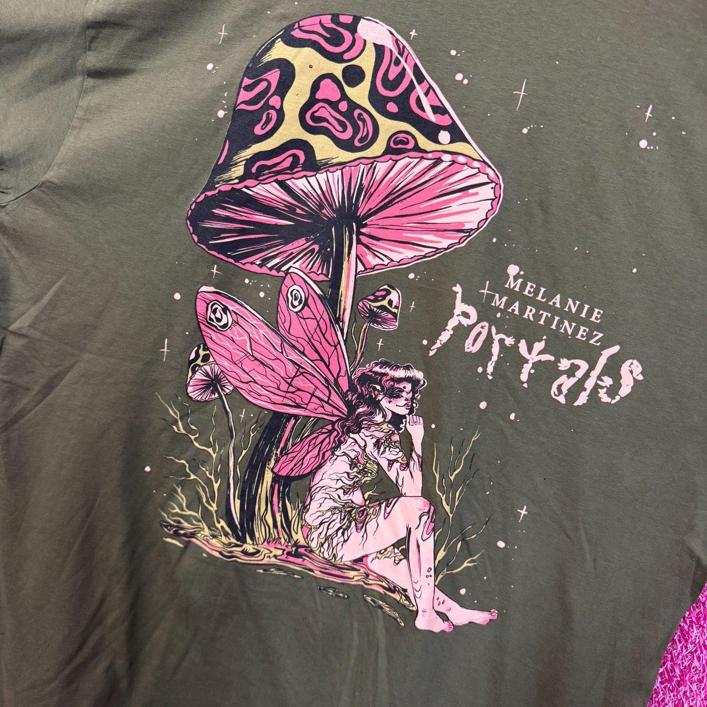 Melanie Martinez Portals Mushroom Pixie Electro-Pop Tee XXL