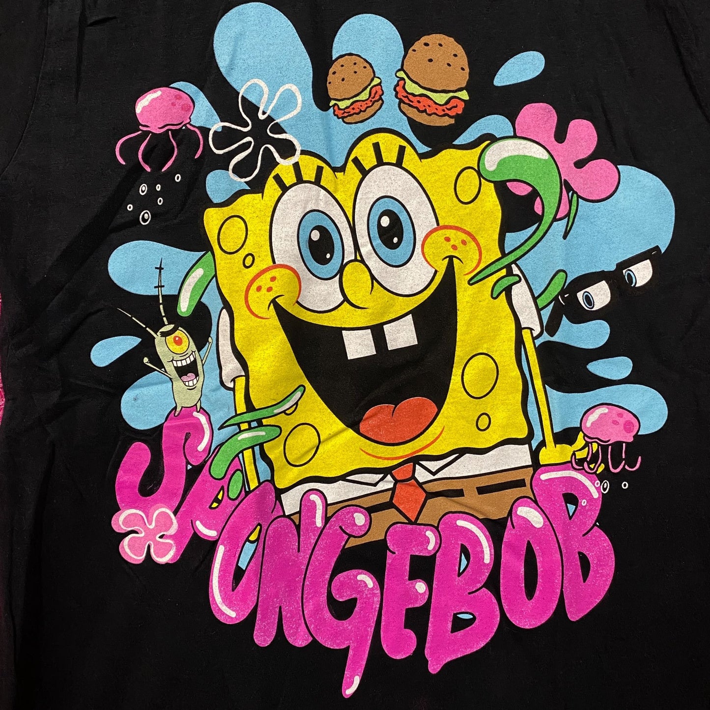 Nickelodeon SpongeBob SquarePants Cartoon T-Shirt Small