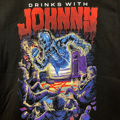 Drinks With Johnny The Summoning T-Shirt Medium