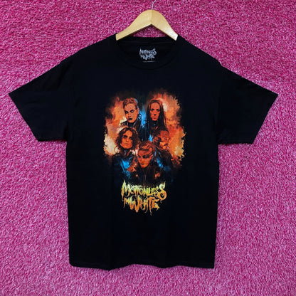 Motionless in White Watercolor Portrait T-shirt size large