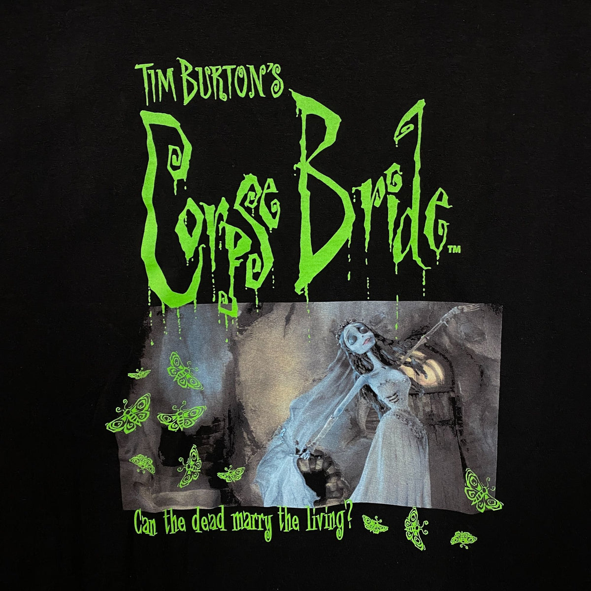 Tim Burton's Corpse Bride “Emily" Can the dead marry the living? Tee 2XL