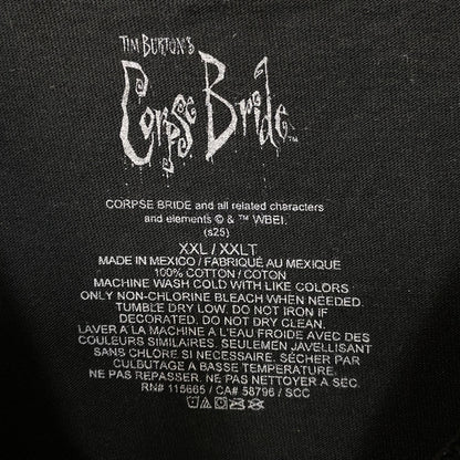 Tim Burton's Corpse Bride “Emily" Can the dead marry the living? Tee 2XL