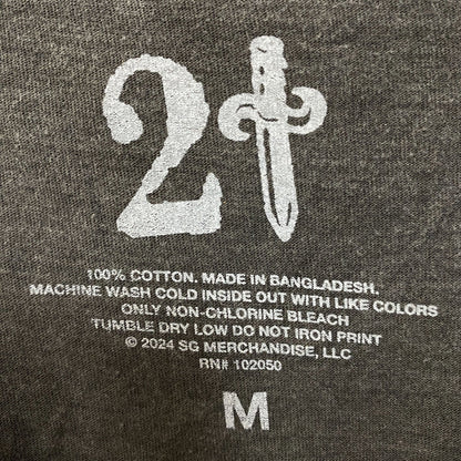 21 Savage European Rap Tour Tshirt size Medium