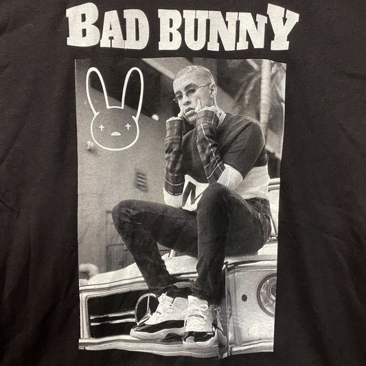 Bad Bunny Black T-Shirt XXL