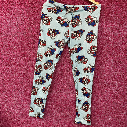 Nintendo Super Mario Bros. 3 Tanooki Suit Pajama Lounge Pants Large