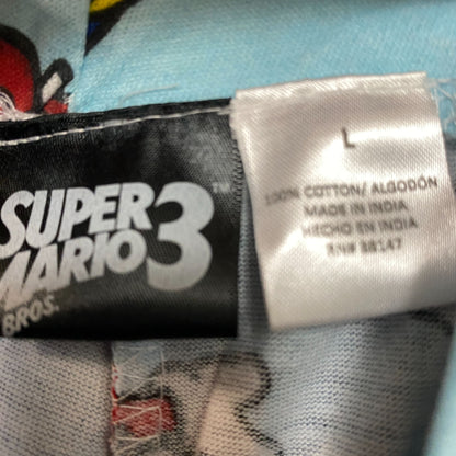 Nintendo Super Mario Bros. 3 Tanooki Suit Pajama Lounge Pants Large