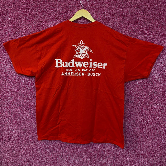 Junk Food Budweiser Anheuser-Busch Vintage Style T-Shirt XL