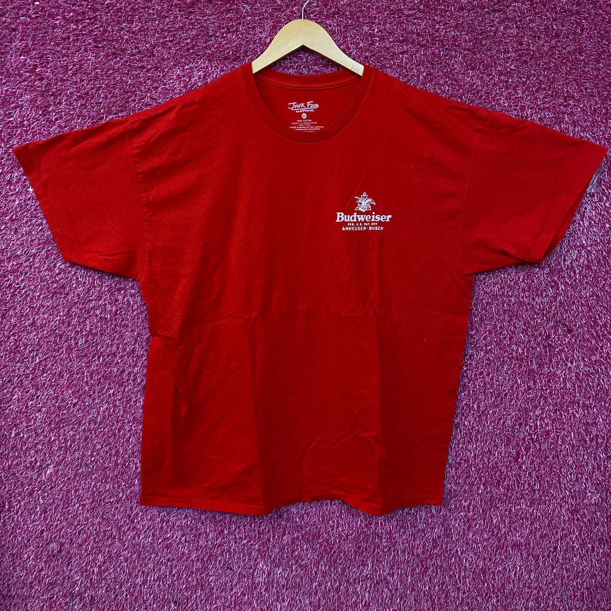 Junk Food Budweiser Anheuser-Busch Vintage Style T-Shirt XL