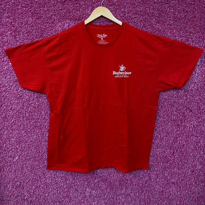 Junk Food Budweiser Anheuser-Busch Vintage Style T-Shirt XL