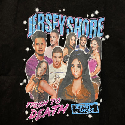 Jersey Shore Fresh To Death Graphic T-Shirt Medium