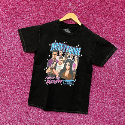 Jersey Shore Fresh To Death Graphic T-Shirt Medium