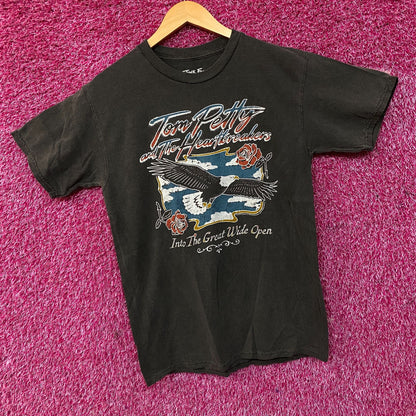Junk Food Clothing Tom Petty Eagle and The Heartbreakers Rock Band T-Shirt Small
