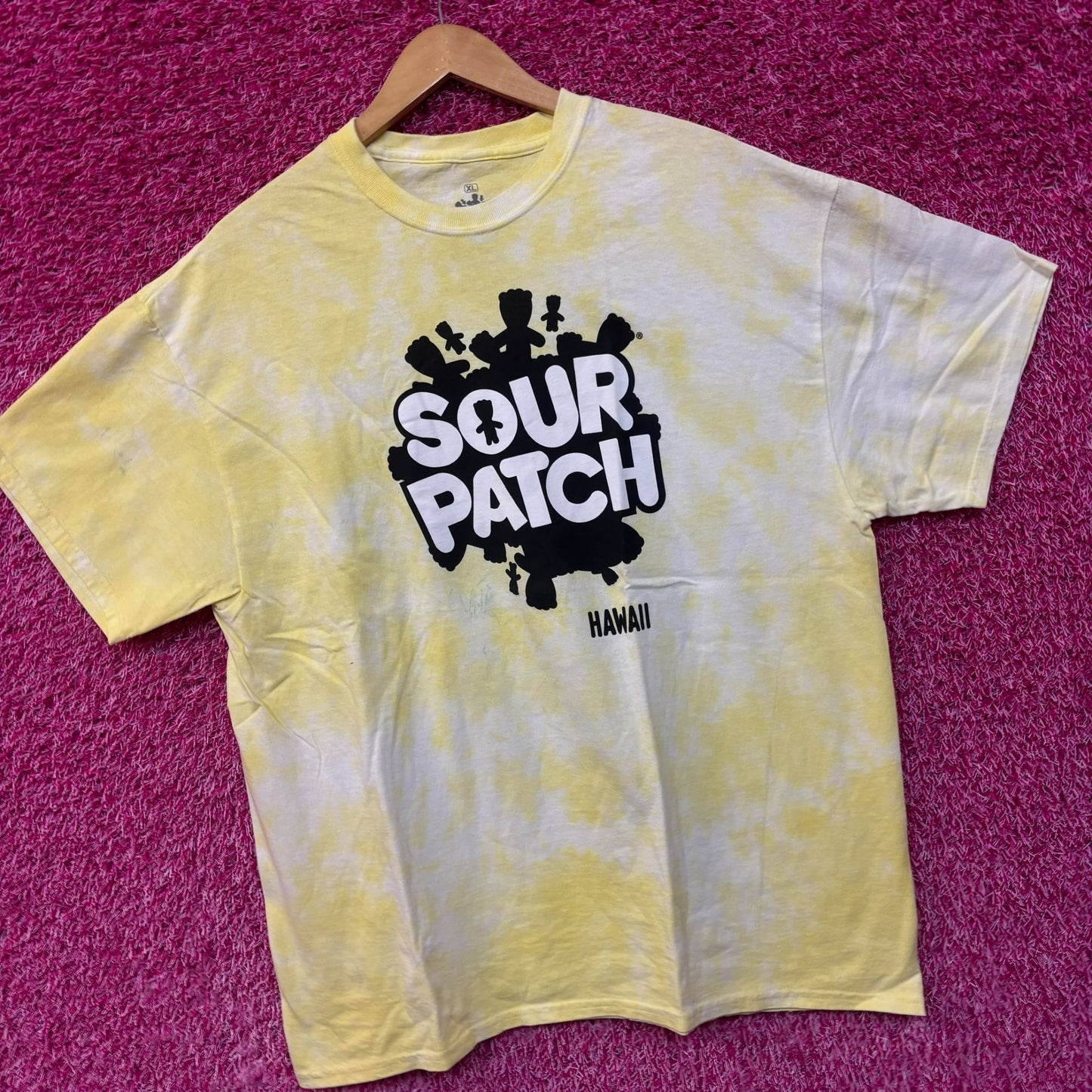 Sour Patch Kids Candy Promo tie dye Tshirt size XL