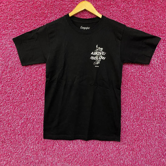 Empyre Above Below Wild Orchid Flowers T-Shirt Small