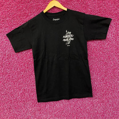 Empyre Above Below Wild Orchid Flowers T-Shirt Small
