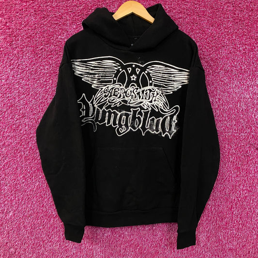 Aerosmith & YUNGBLUD "One More Time" My Only Angel Hoodie Medium