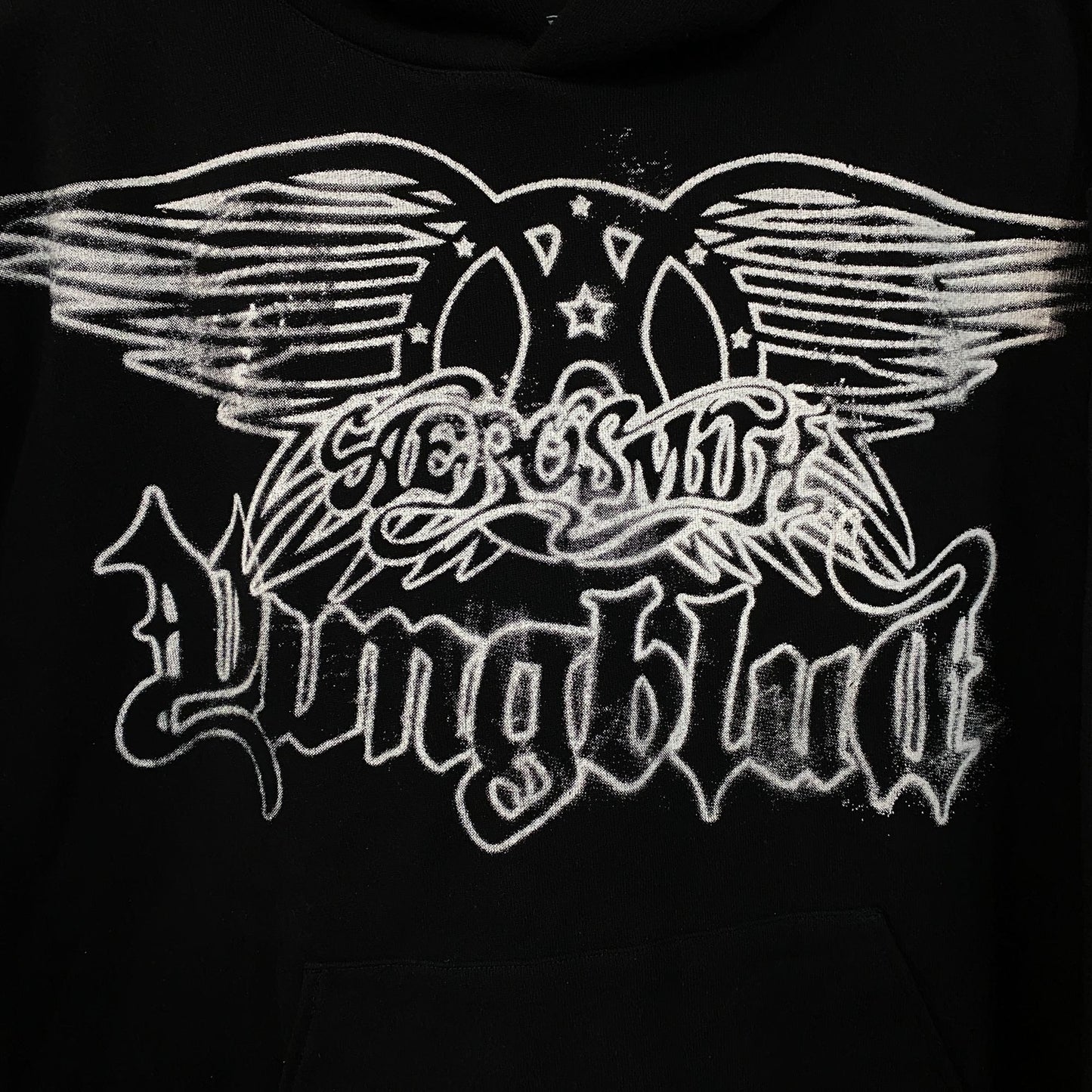 Aerosmith & YUNGBLUD "One More Time" My Only Angel Hoodie Medium