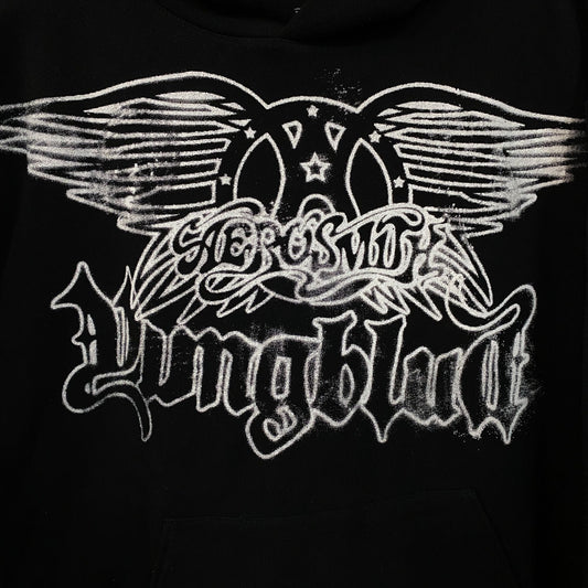 Aerosmith & YUNGBLUD "One More Time" My Only Angel Hoodie Medium