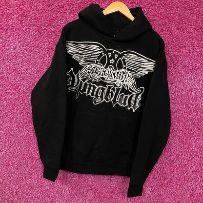 Aerosmith & YUNGBLUD "One More Time" My Only Angel Hoodie Medium